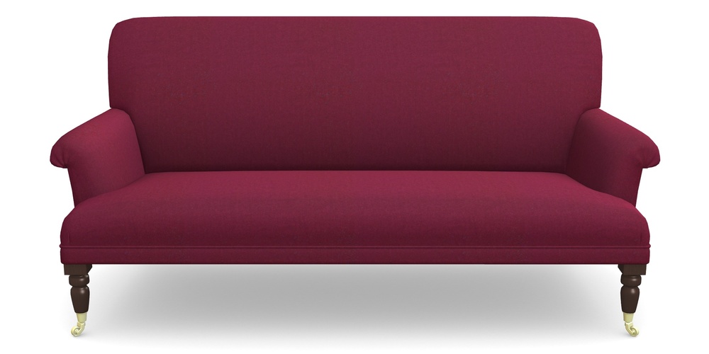 Product photograph of Midhurst 3 Seater Sofa In House Velvet - Claret from Sofas and Stuff Limited