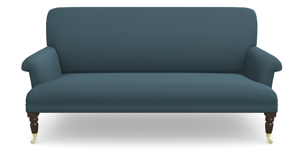 Product photograph of Midhurst 3 Seater Sofa In House Velvet - Petrol from Sofas and Stuff Limited