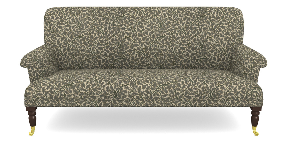 Product photograph of Midhurst 3 Seater Sofa In V A Drawn From Nature Collection - Oak Tree - Dark Green from Sofas and Stuff Limited