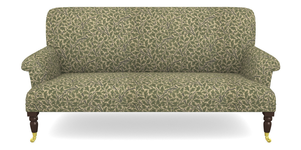 Product photograph of Midhurst 3 Seater Sofa In V A Drawn From Nature Collection - Oak Tree - Light Green from Sofas and Stuff Limited