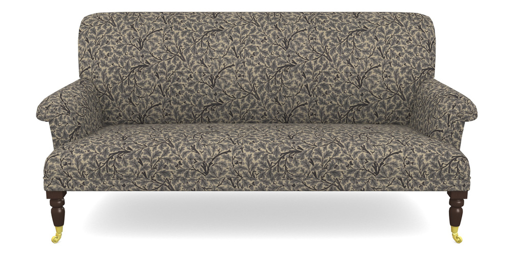 Product photograph of Midhurst 3 Seater Sofa In V A Drawn From Nature Collection - Oak Tree - Navy from Sofas and Stuff Limited