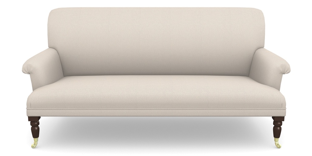 Product photograph of Midhurst 3 Seater Sofa In Two Tone Plain - Biscuit from Sofas and Stuff Limited