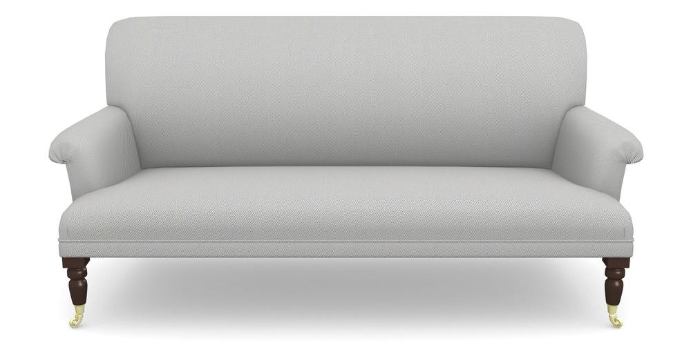 Product photograph of Midhurst 3 Seater Sofa In Two Tone Plain - Grey from Sofas and Stuff Limited