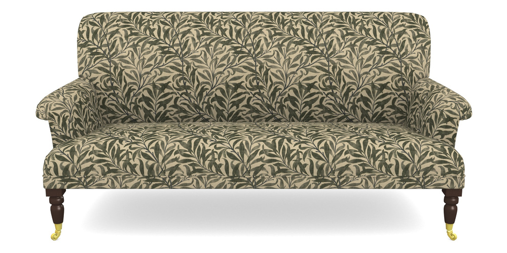 Product photograph of Midhurst 3 Seater Sofa In V A Drawn From Nature - Willow Bough Large - Dark Green from Sofas and Stuff Limited