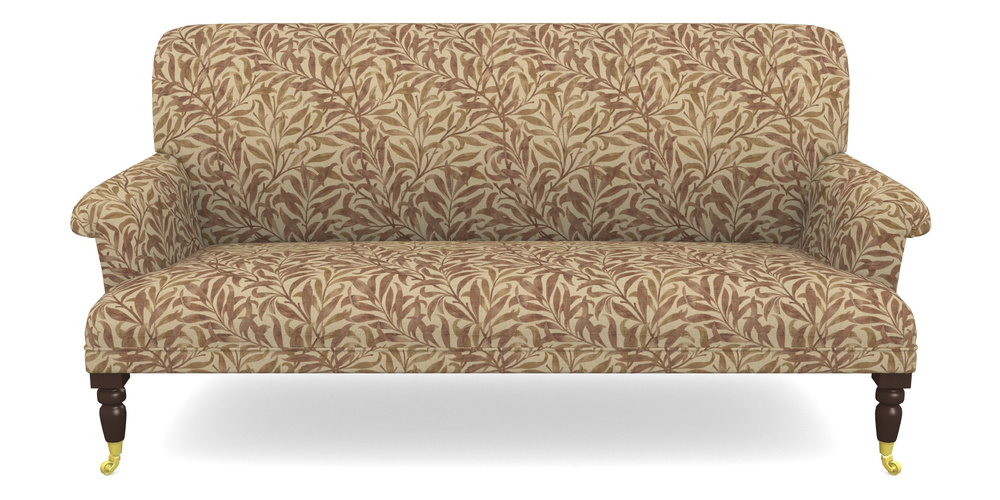 Product photograph of Midhurst 3 Seater Sofa In V A Drawn From Nature - Willow Bough Large - Terracotta from Sofas and Stuff Limited