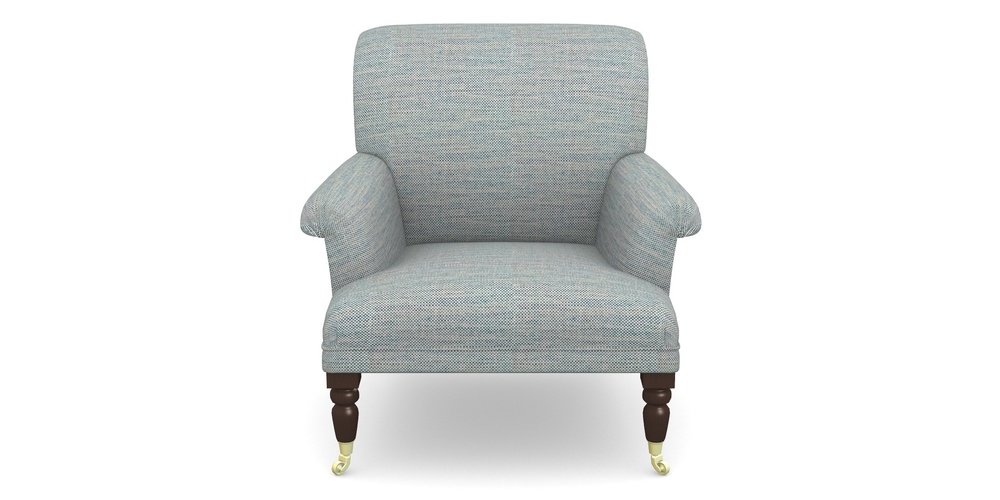 Product photograph of Midhurst Chair In Basket Weave - Blue from Sofas and Stuff Limited