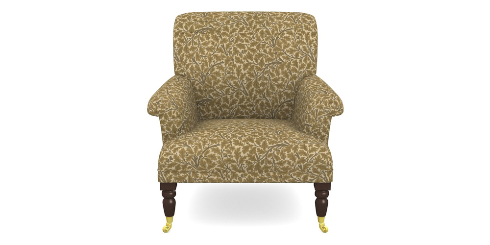 Product photograph of Midhurst Chair In V A Drawn From Nature Collection - Oak Tree - Gold from Sofas and Stuff Limited