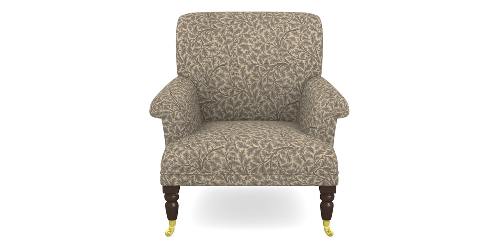 Product photograph of Midhurst Chair In V A Drawn From Nature Collection - Oak Tree - Grey from Sofas and Stuff Limited