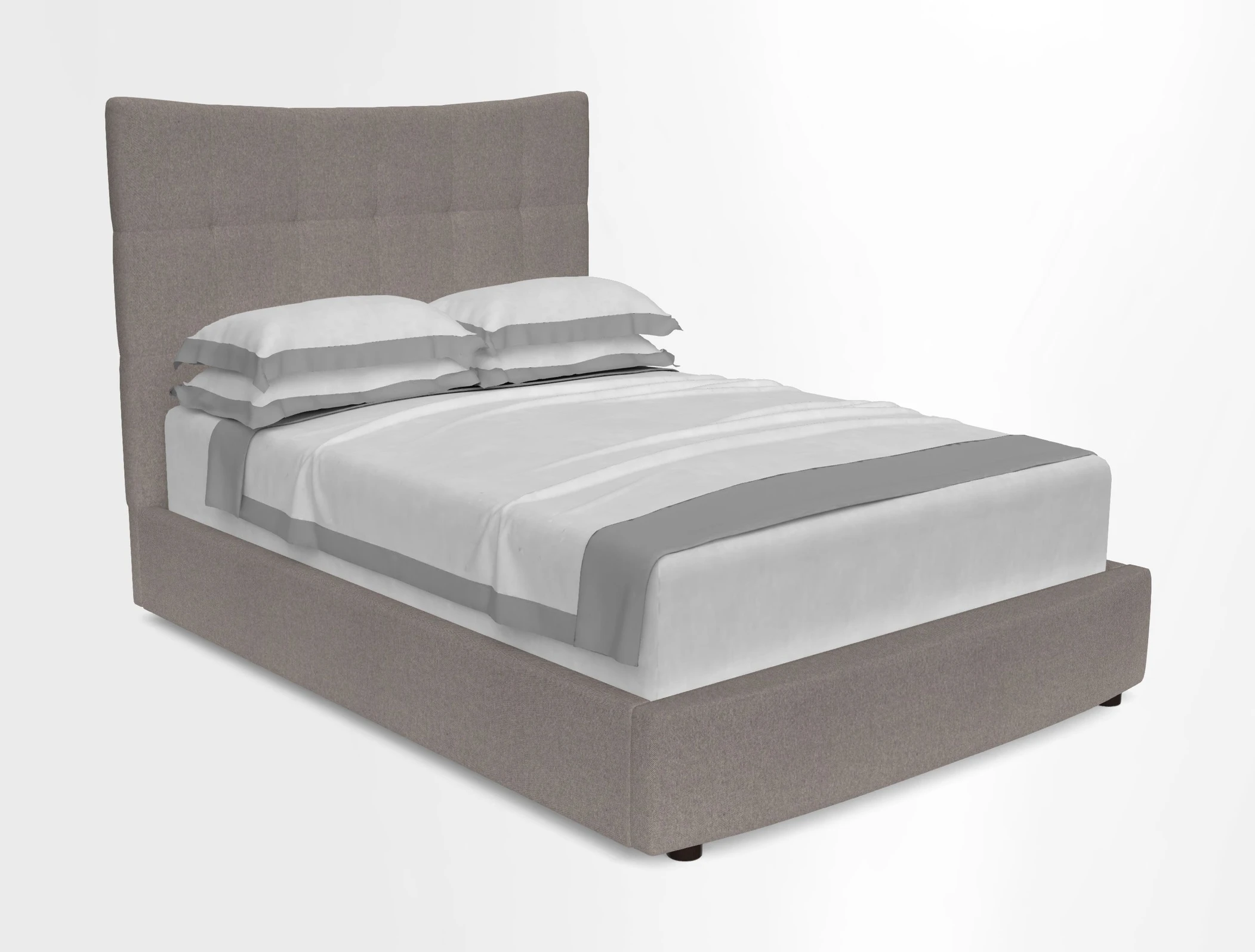 Mountclare Double Bed in Tough as Houses Cornflowers
