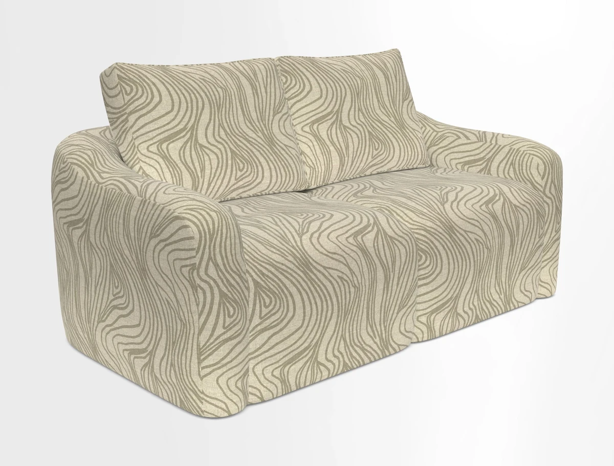 Muse 3 seater sofa in Harpers Bazaar Stripe Carnival