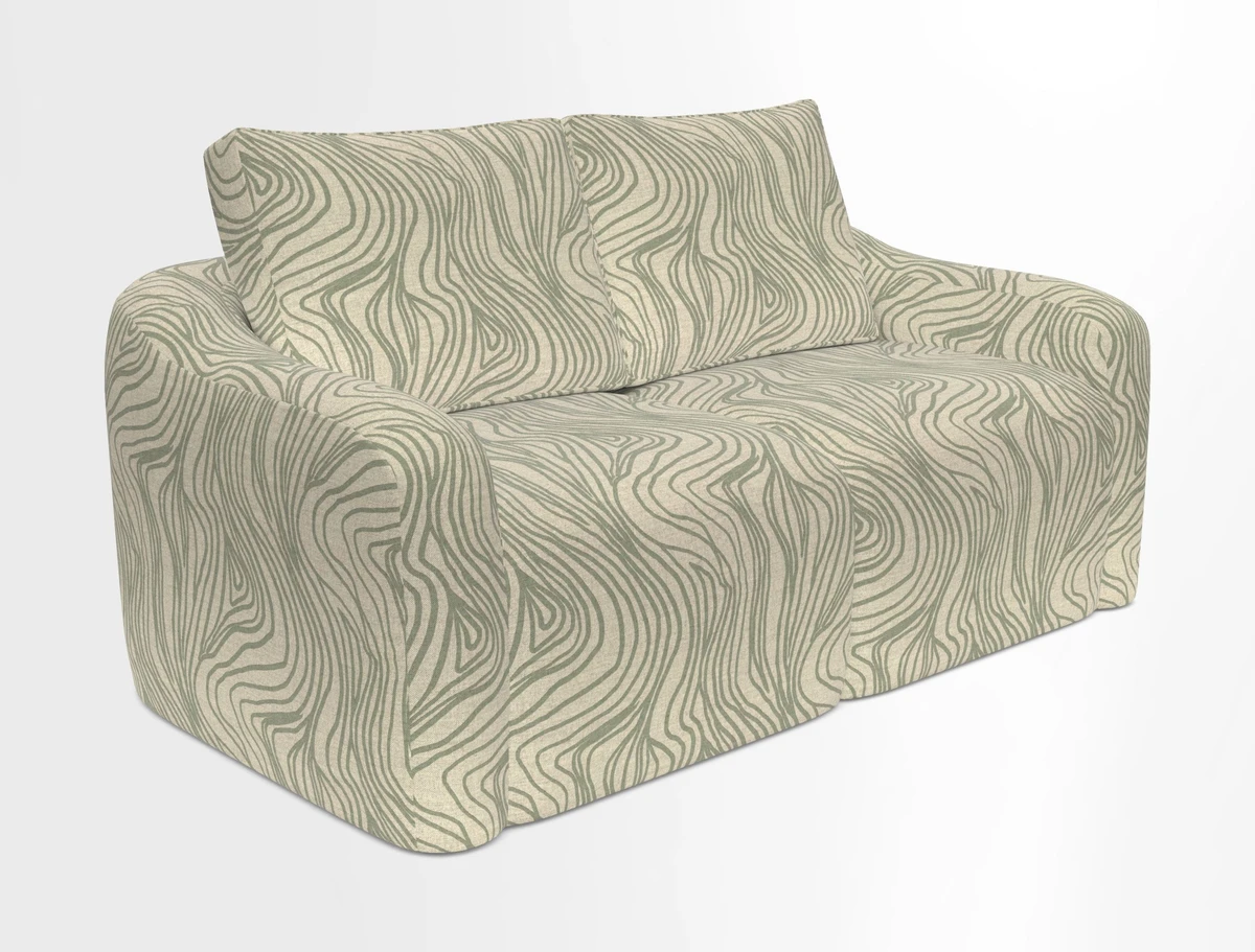 Muse 3 seater sofa in Harpers Bazaar Stripe Carnival