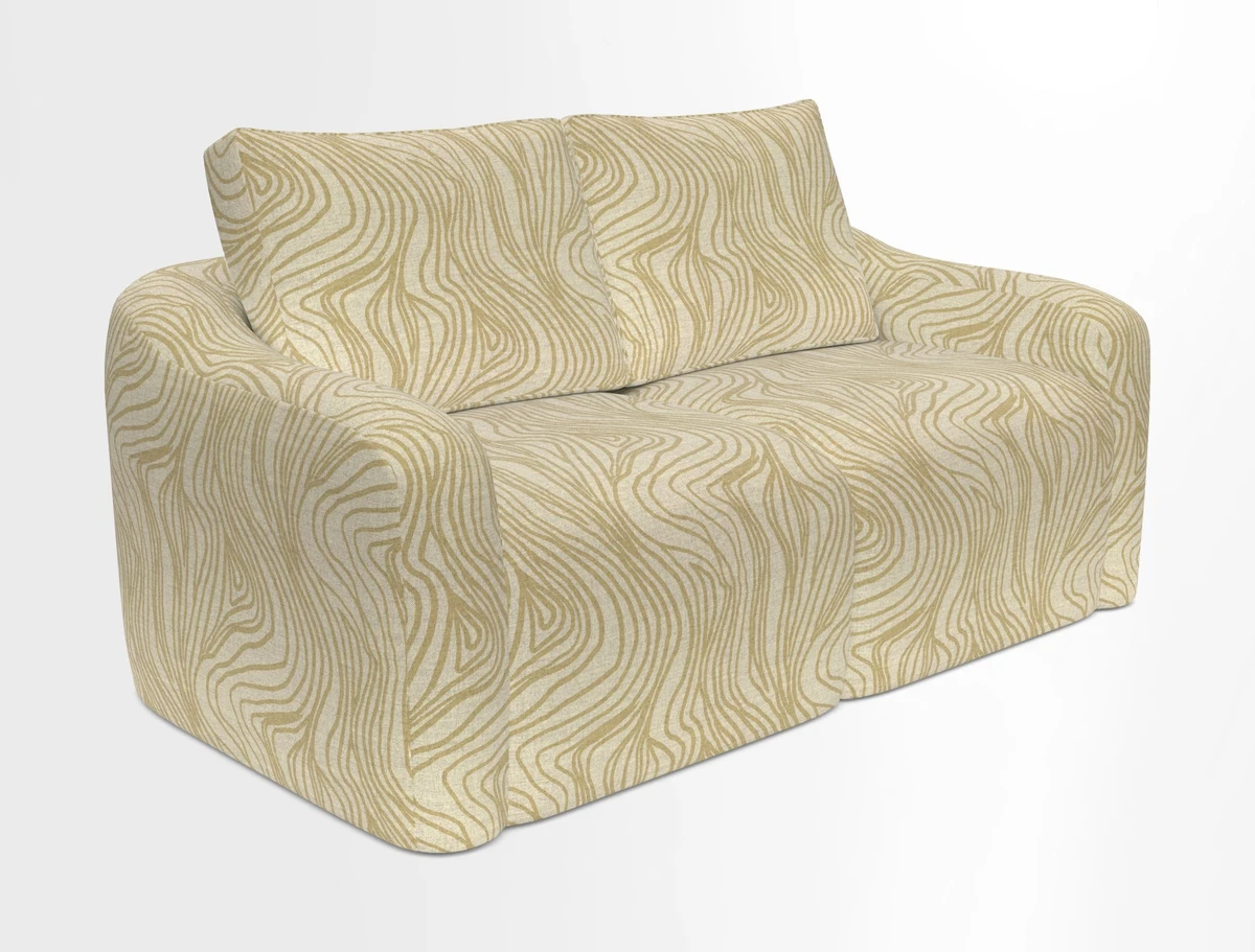 Muse 3 seater sofa in Harpers Bazaar Stripe Carnival