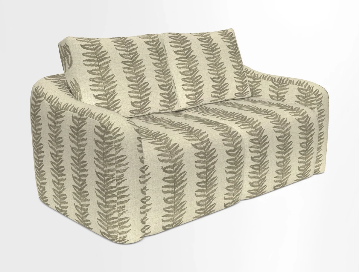 Muse 3 seater sofa in Harpers Bazaar Stripe Carnival