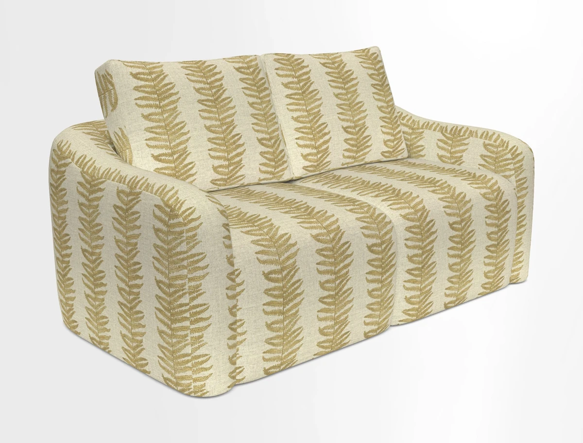 Muse 3 seater sofa in Harpers Bazaar Stripe Carnival