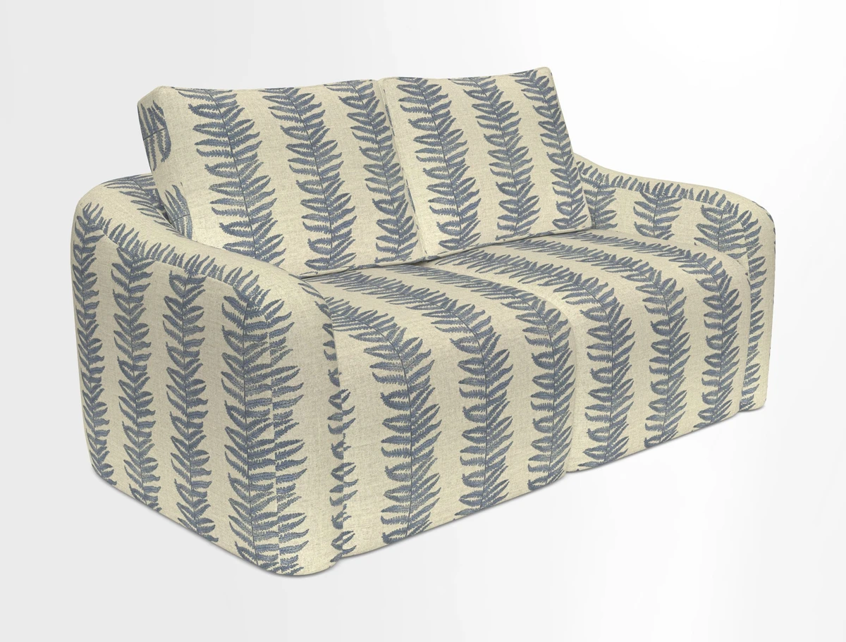 Muse 3 seater sofa in Harpers Bazaar Stripe Carnival