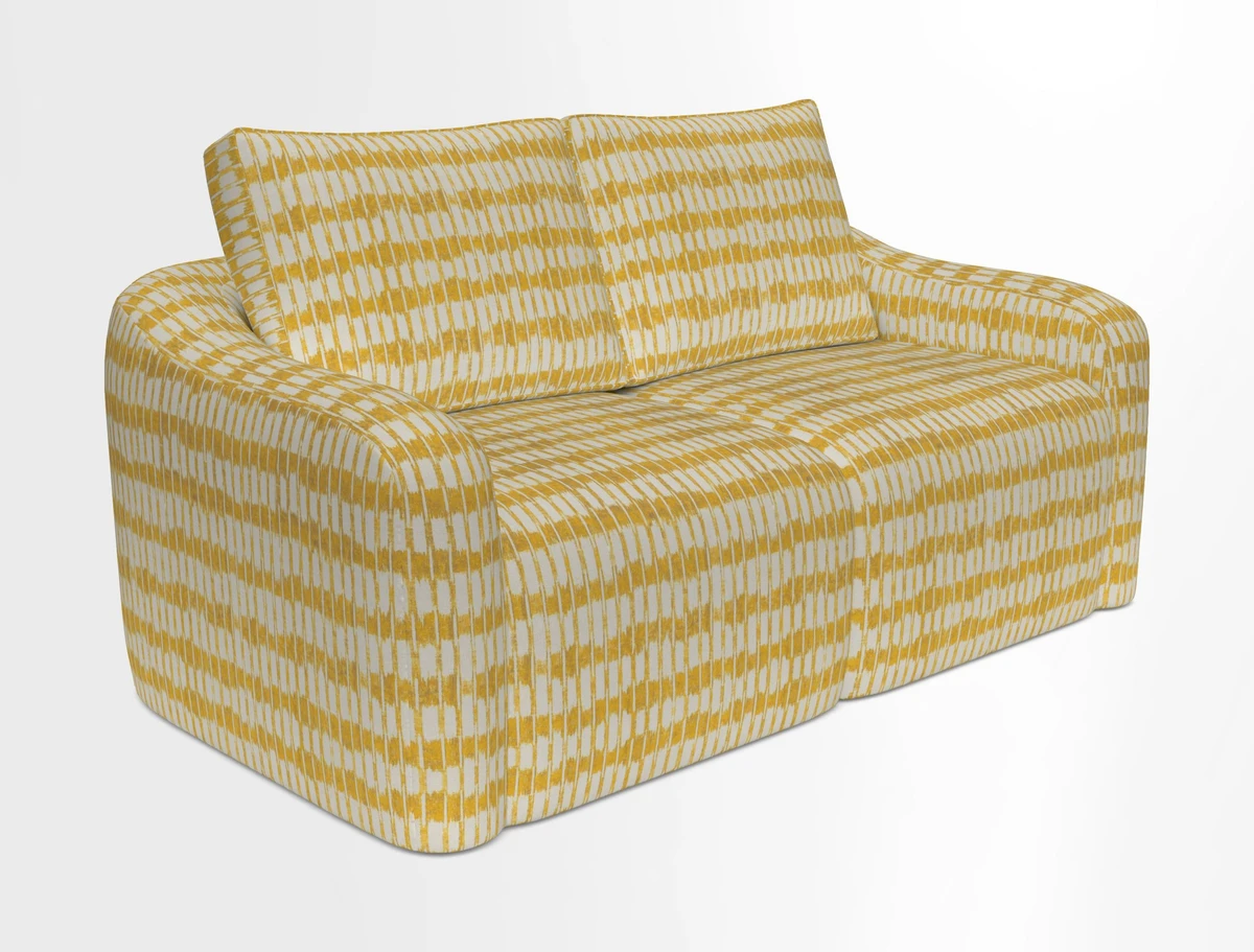 Muse 3 seater sofa in Harpers Bazaar Stripe Carnival