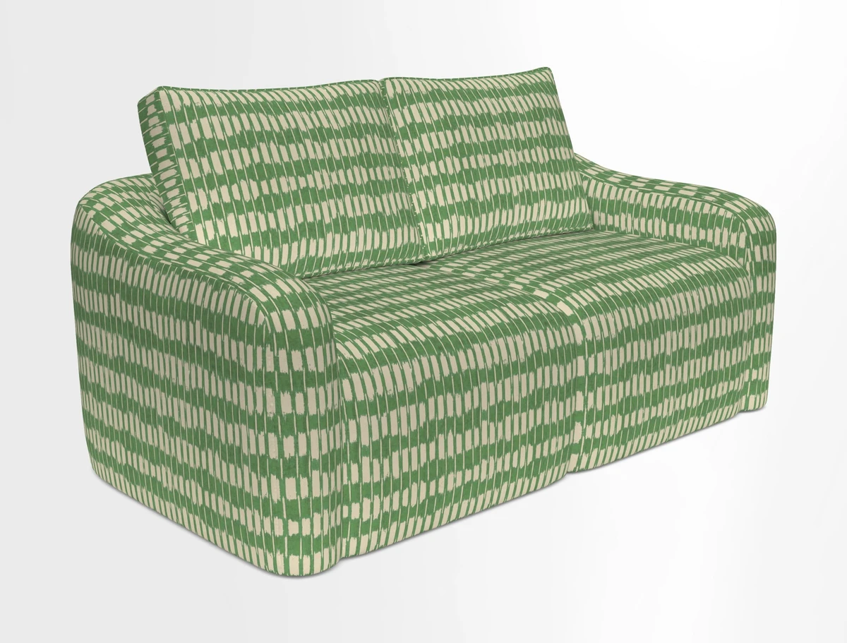 Muse 3 seater sofa in Harpers Bazaar Stripe Carnival