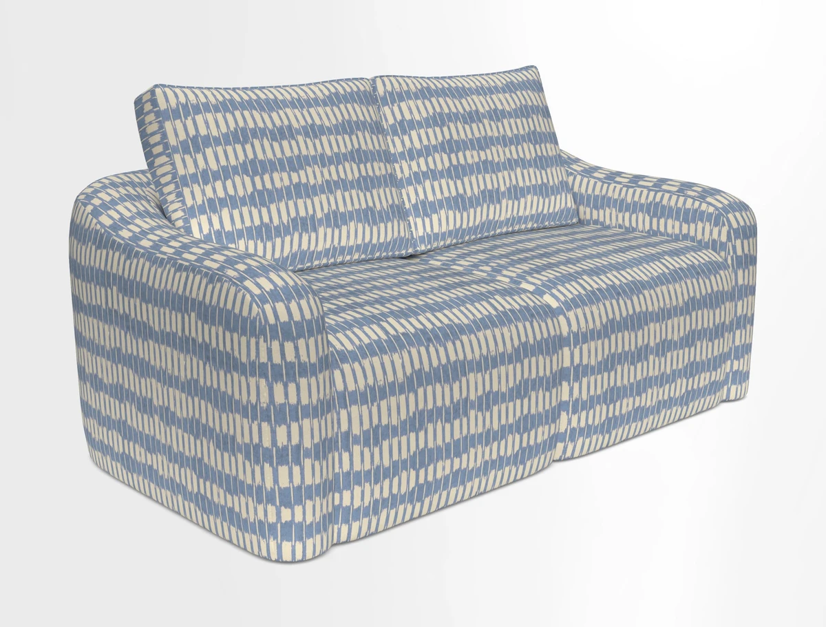 Muse 3 seater sofa in Harpers Bazaar Stripe Carnival