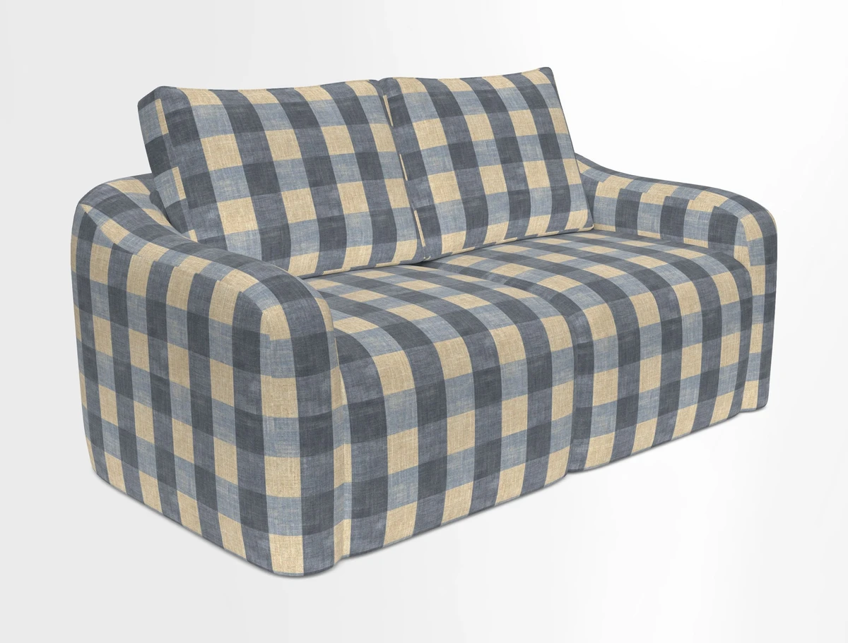 Muse 3 seater sofa in Harpers Bazaar Stripe Carnival