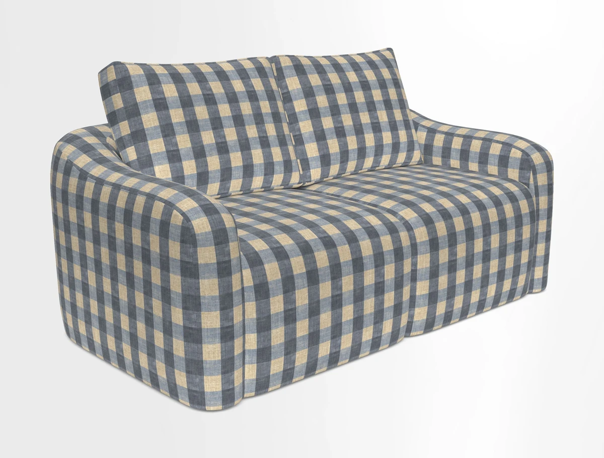 Muse 3 seater sofa in Harpers Bazaar Stripe Carnival