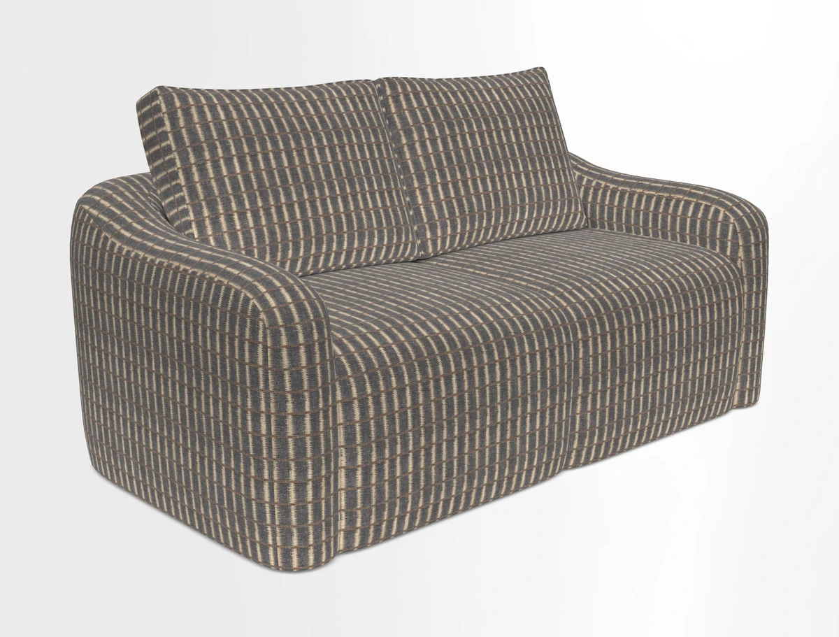 Muse 3 seater sofa in Harpers Bazaar Stripe Carnival