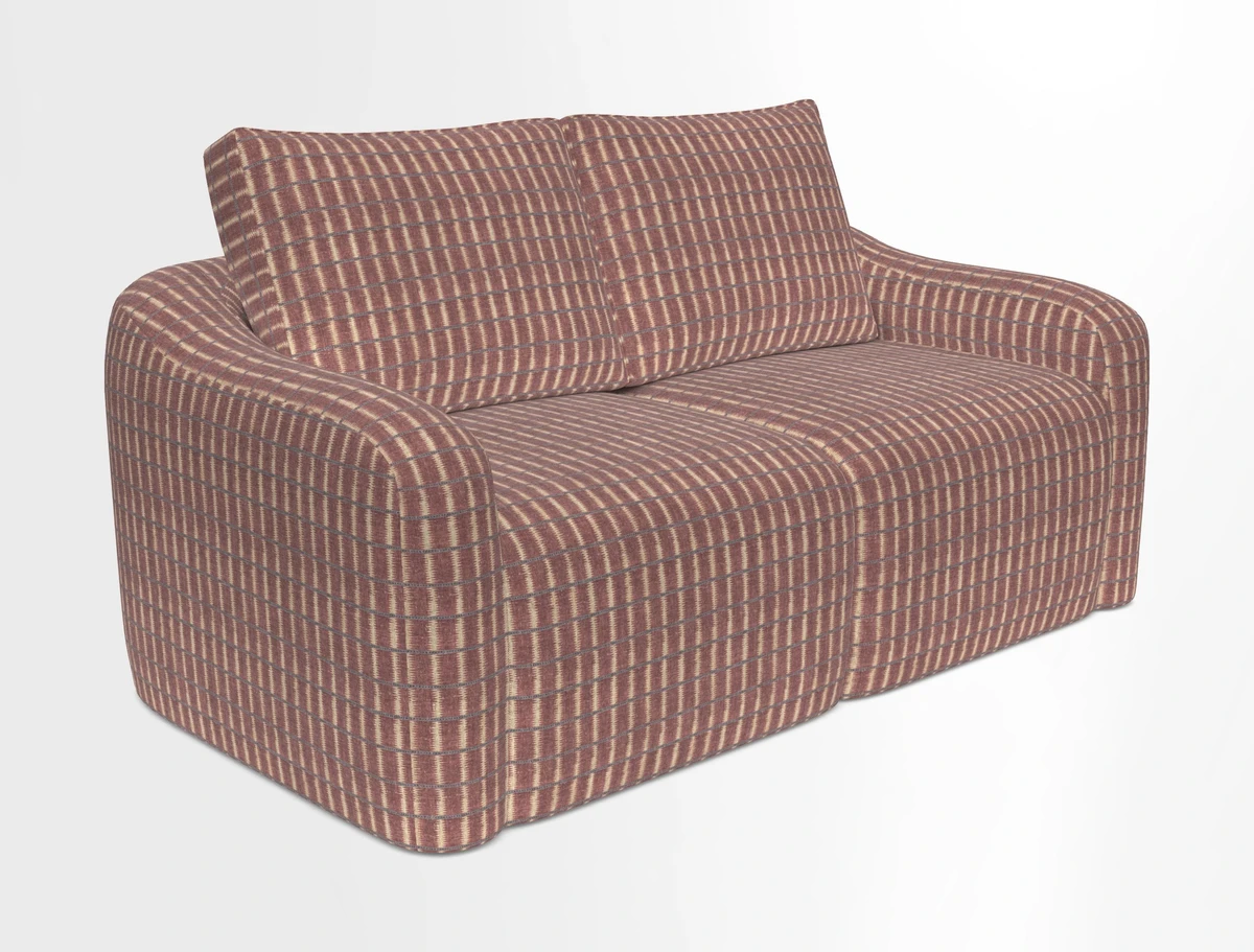 Muse 3 seater sofa in Harpers Bazaar Stripe Carnival