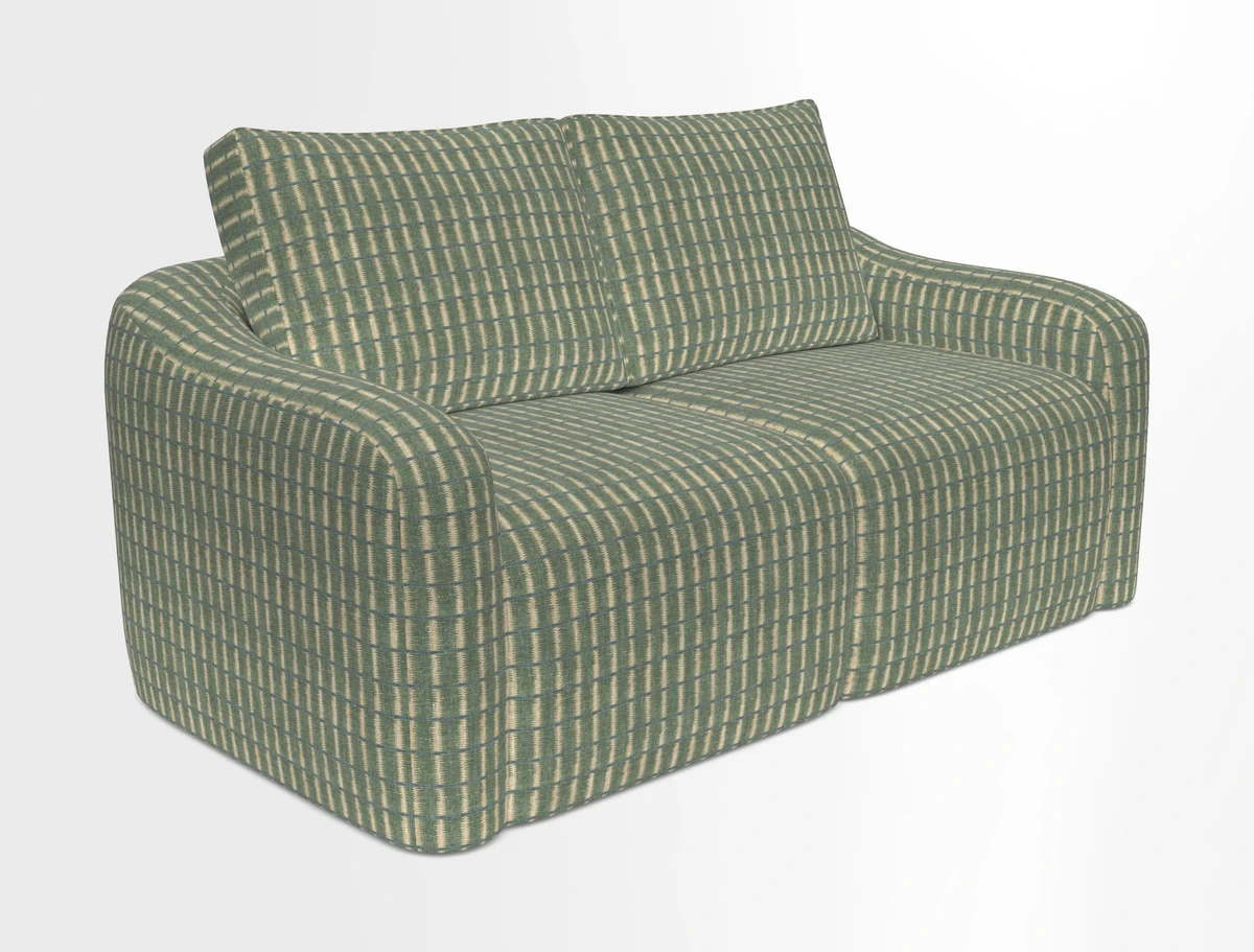 Muse 3 seater sofa in Harpers Bazaar Stripe Carnival