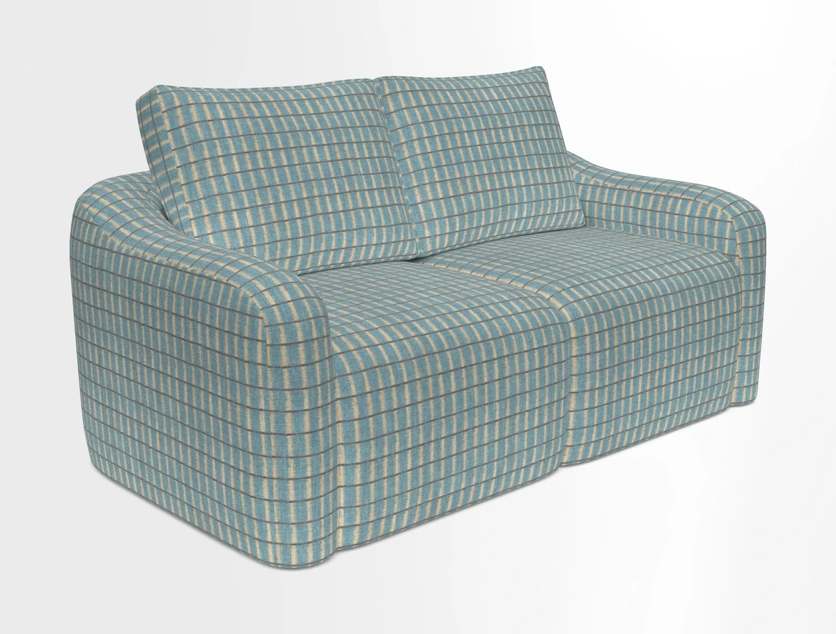 Muse 3 seater sofa in Harpers Bazaar Stripe Carnival