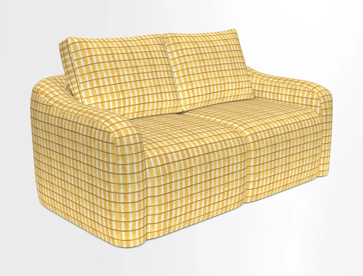Muse 3 seater sofa in Harpers Bazaar Stripe Carnival