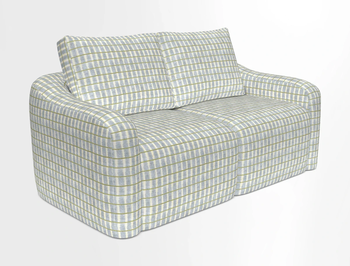 Muse 3 seater sofa in Harpers Bazaar Stripe Carnival