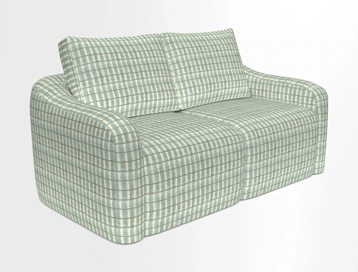 Muse 3 seater sofa in Harpers Bazaar Stripe Carnival