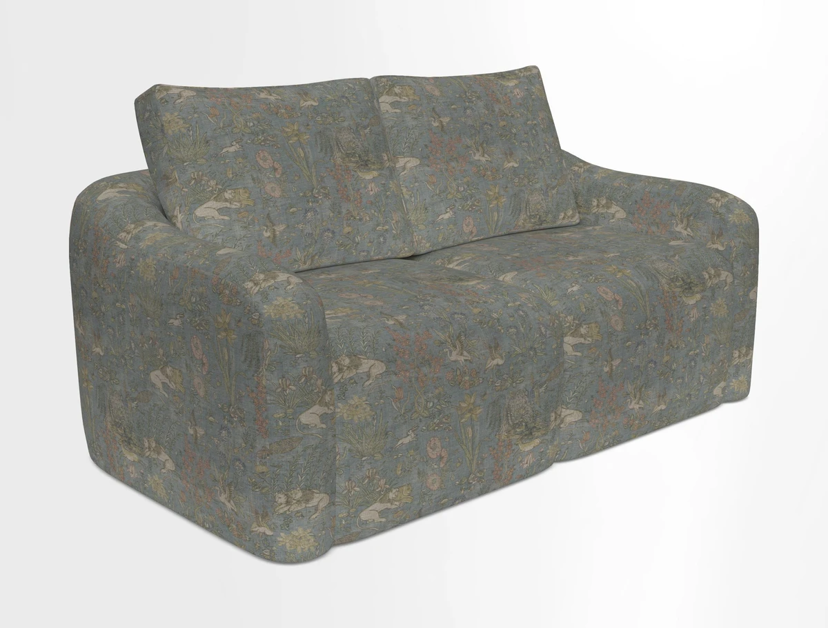 Muse 3 seater sofa in Harpers Bazaar Stripe Carnival