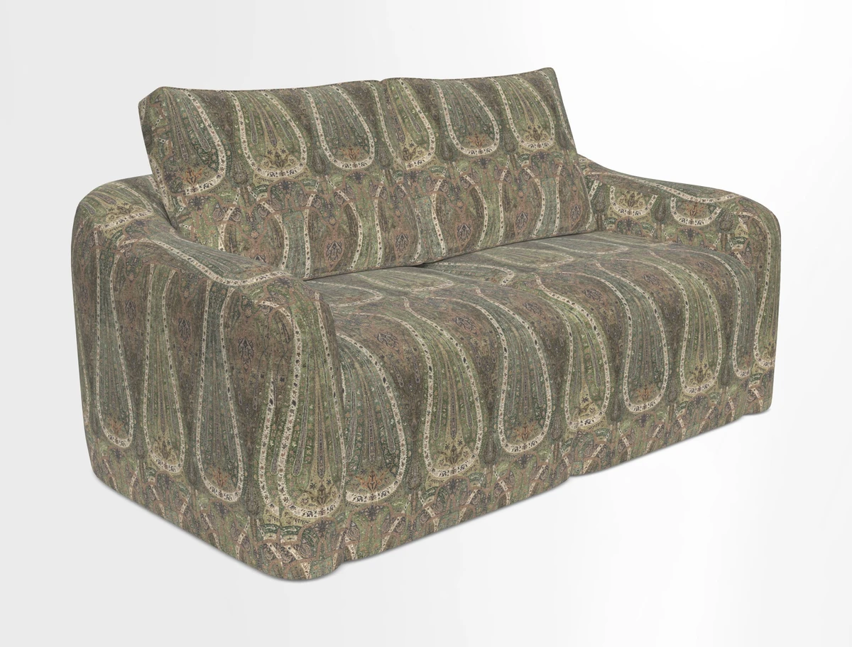 Muse 3 seater sofa in Harpers Bazaar Stripe Carnival