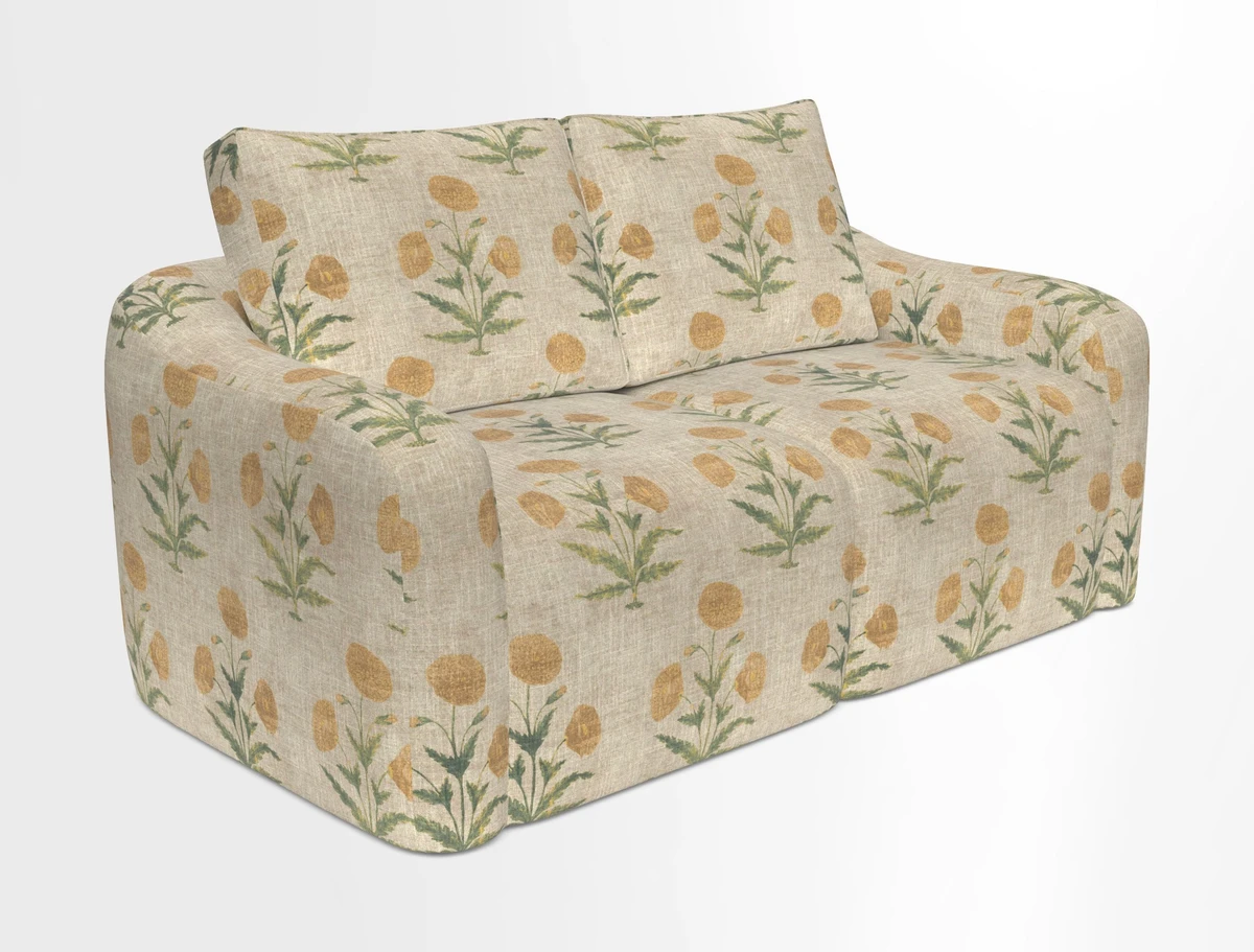 Muse 3 seater sofa in Harpers Bazaar Stripe Carnival