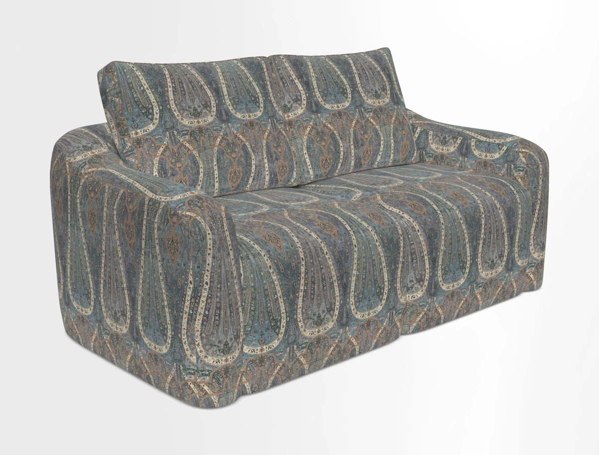 Muse 3 seater sofa in Harpers Bazaar Stripe Carnival
