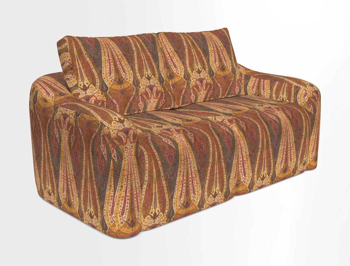 Muse 3 seater sofa in Harpers Bazaar Stripe Carnival