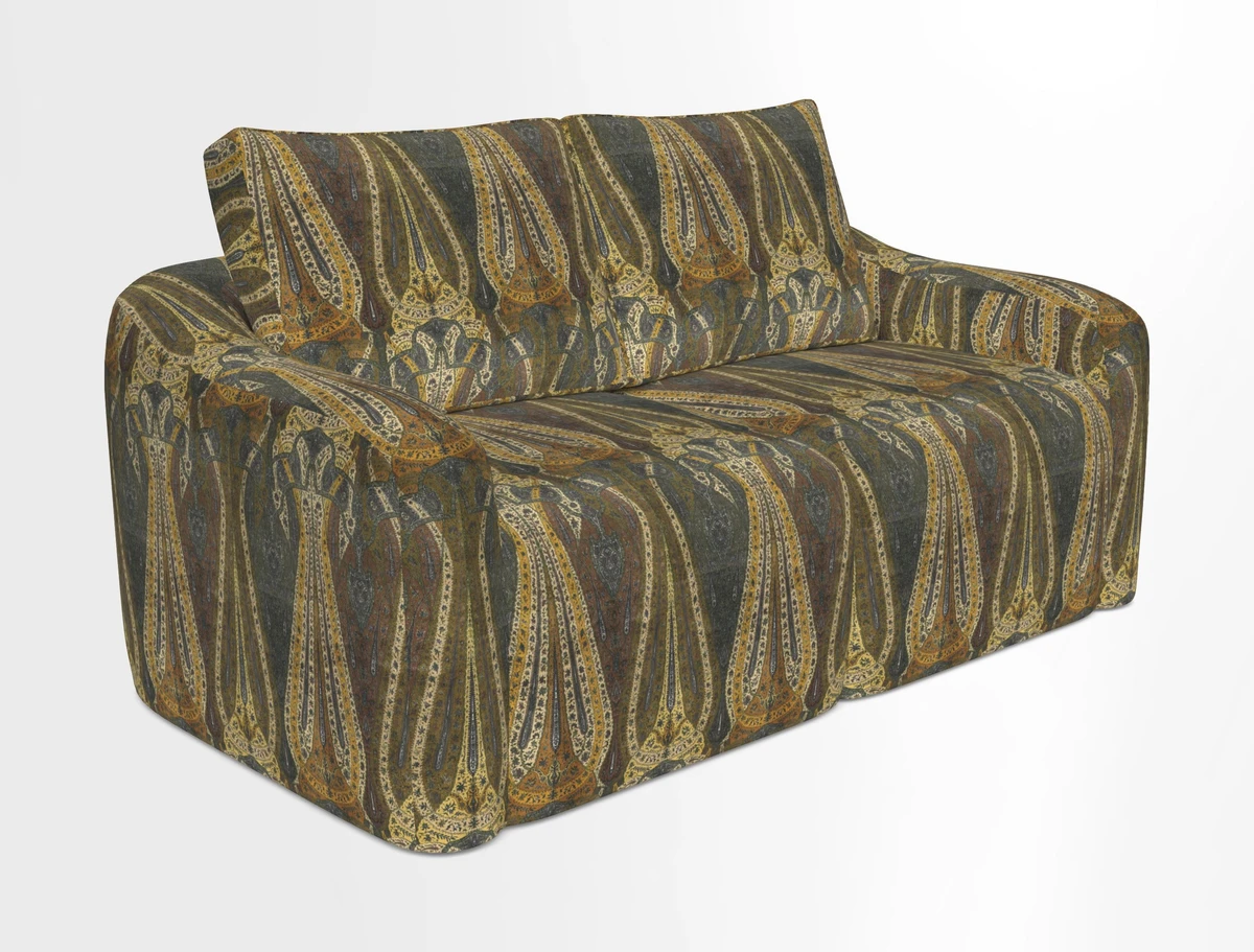 Muse 3 seater sofa in Harpers Bazaar Stripe Carnival