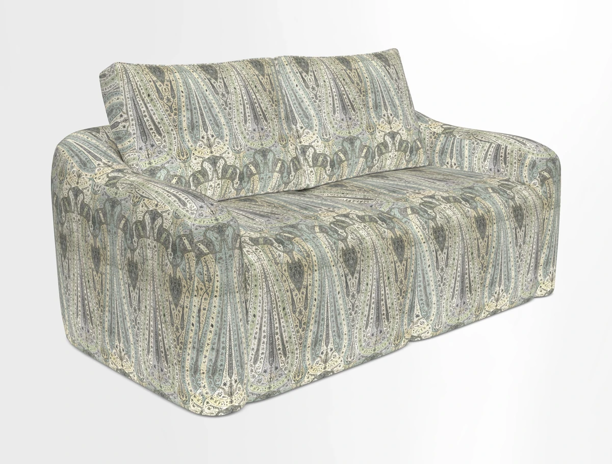 Muse 3 seater sofa in Harpers Bazaar Stripe Carnival