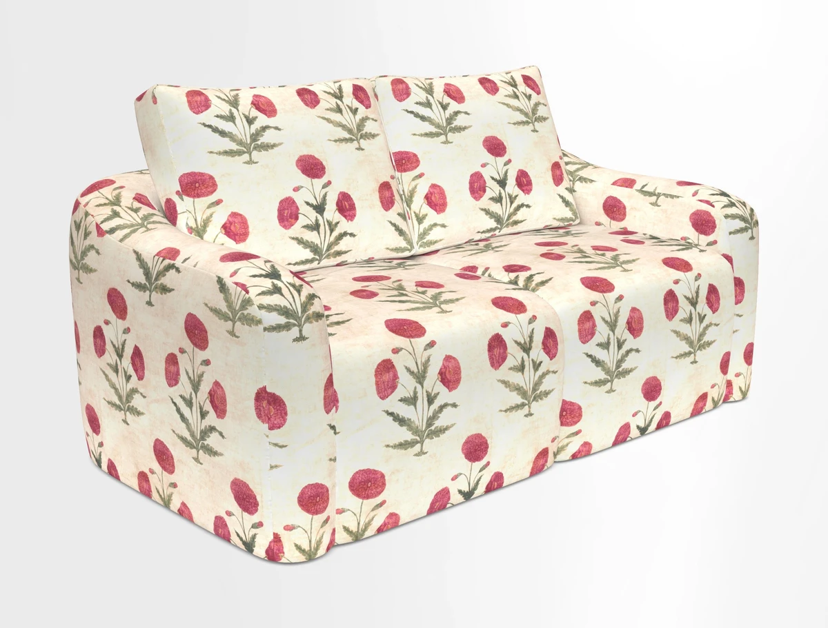 Muse 3 seater sofa in Harpers Bazaar Stripe Carnival