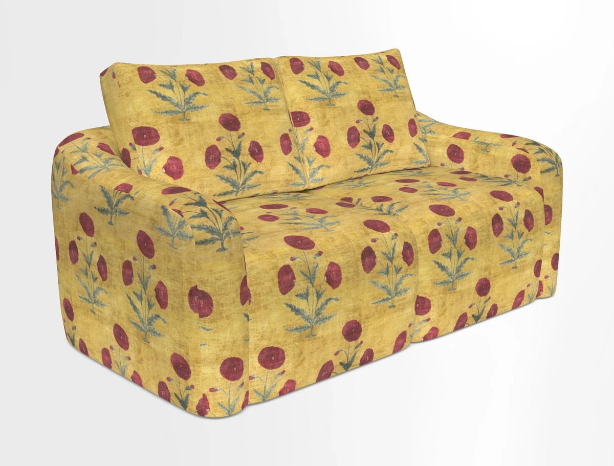 Muse 3 seater sofa in Harpers Bazaar Stripe Carnival