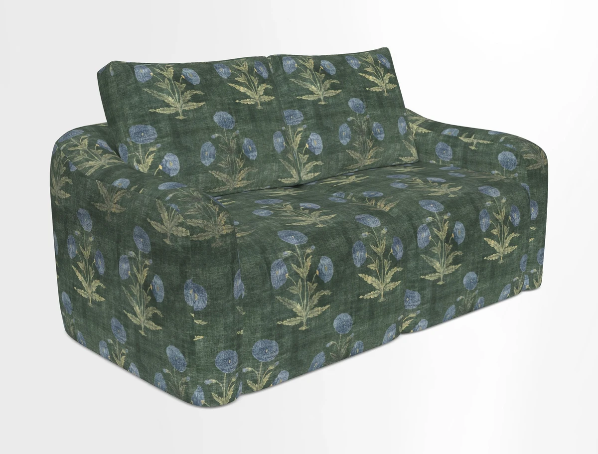 Muse 3 seater sofa in Harpers Bazaar Stripe Carnival