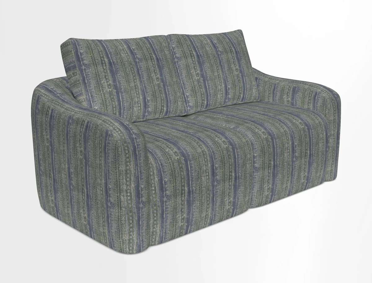 Muse 3 seater sofa in Harpers Bazaar Stripe Carnival