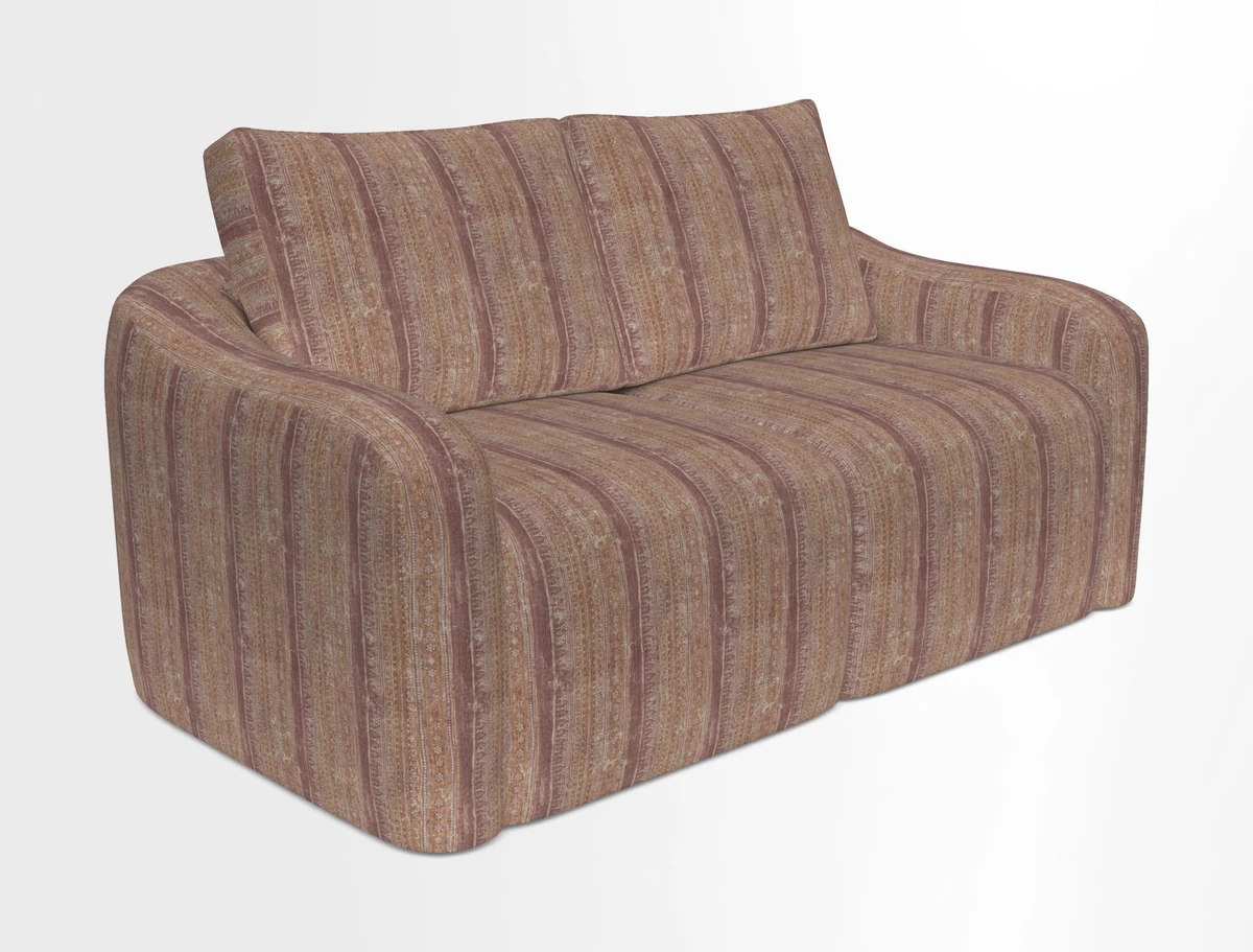 Muse 3 seater sofa in Harpers Bazaar Stripe Carnival