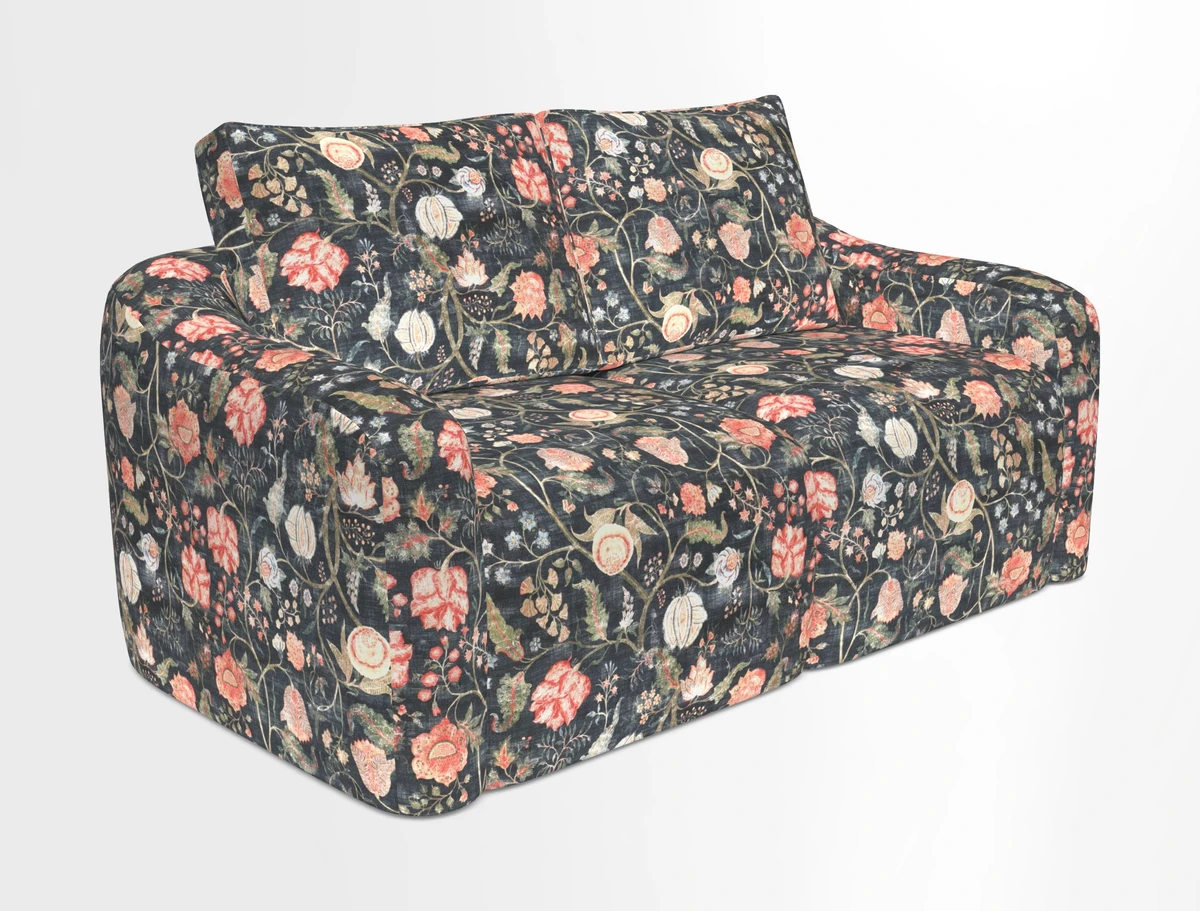 Muse 3 seater sofa in Harpers Bazaar Stripe Carnival