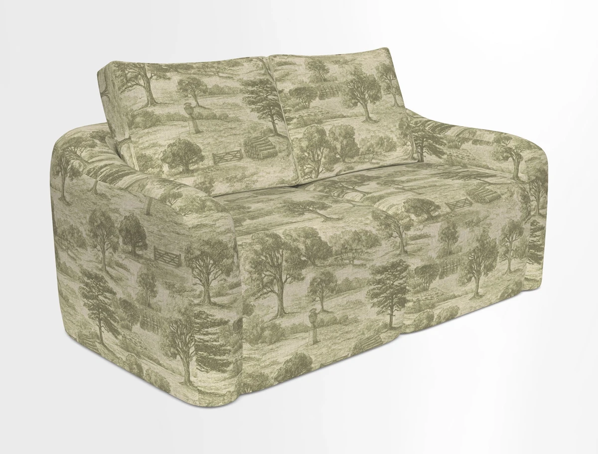 Muse 3 seater sofa in Harpers Bazaar Stripe Carnival