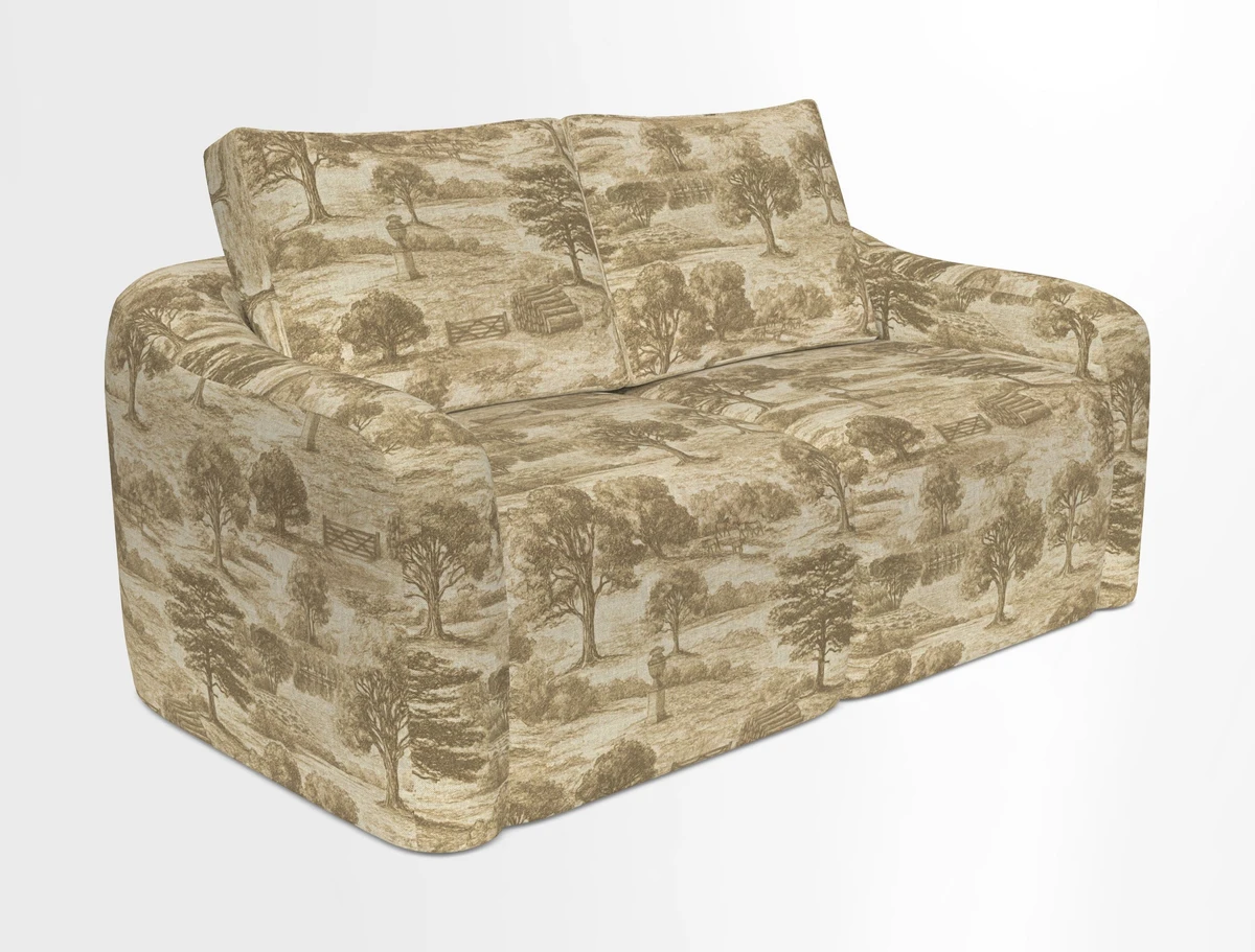 Muse 3 seater sofa in Harpers Bazaar Stripe Carnival