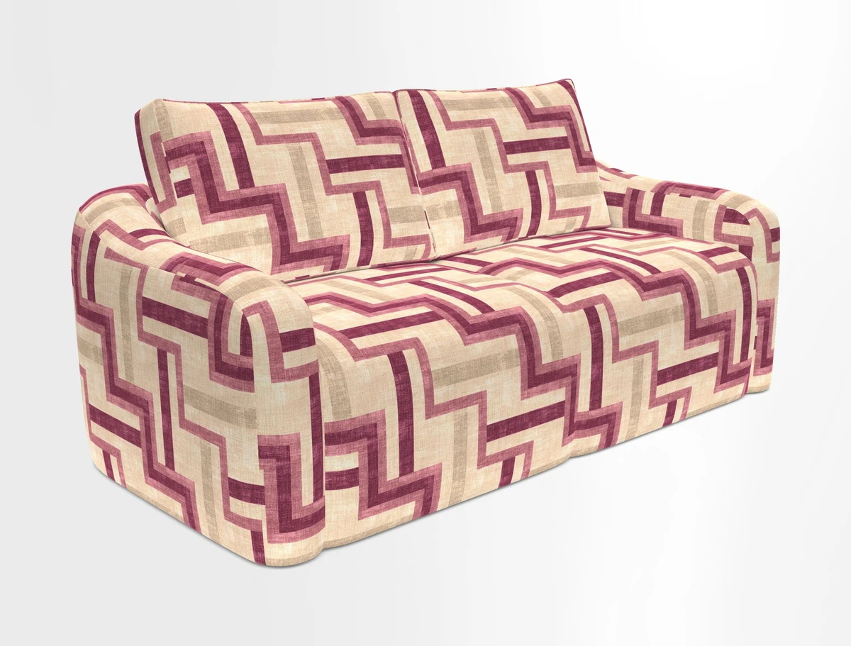 Muse 3 seater sofa in Harpers Bazaar Stripe Carnival