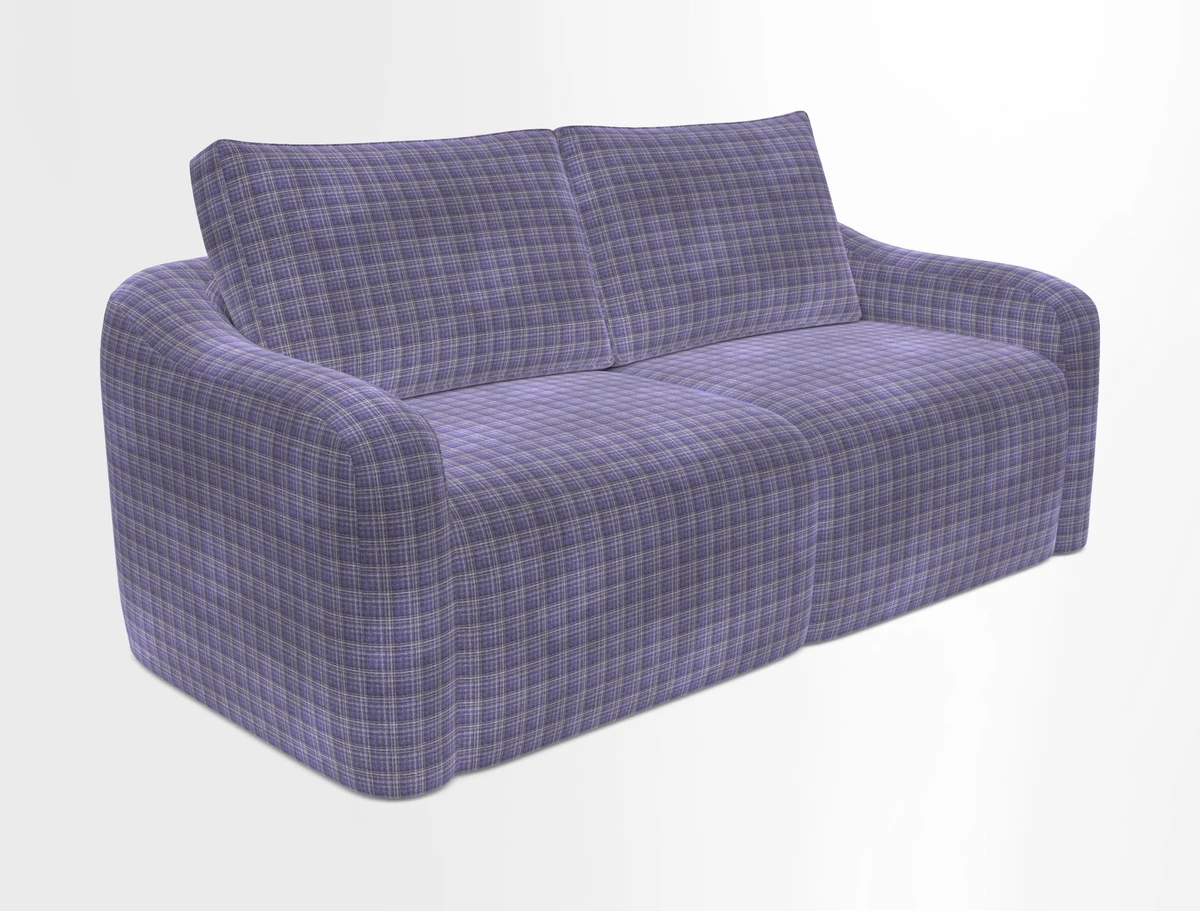 Muse 3 seater sofa in Harpers Bazaar Stripe Carnival