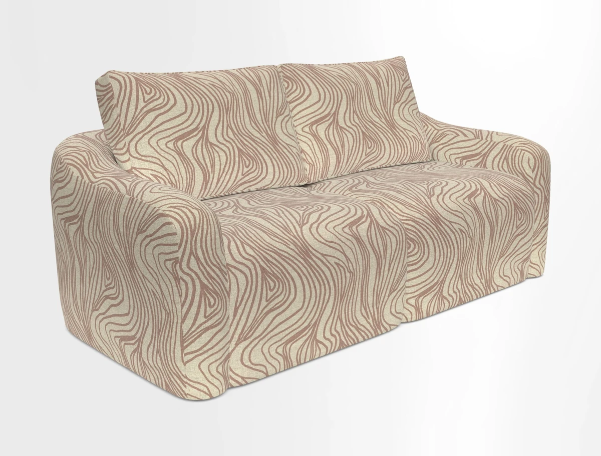Muse 3 seater sofa in Harpers Bazaar Stripe Carnival
