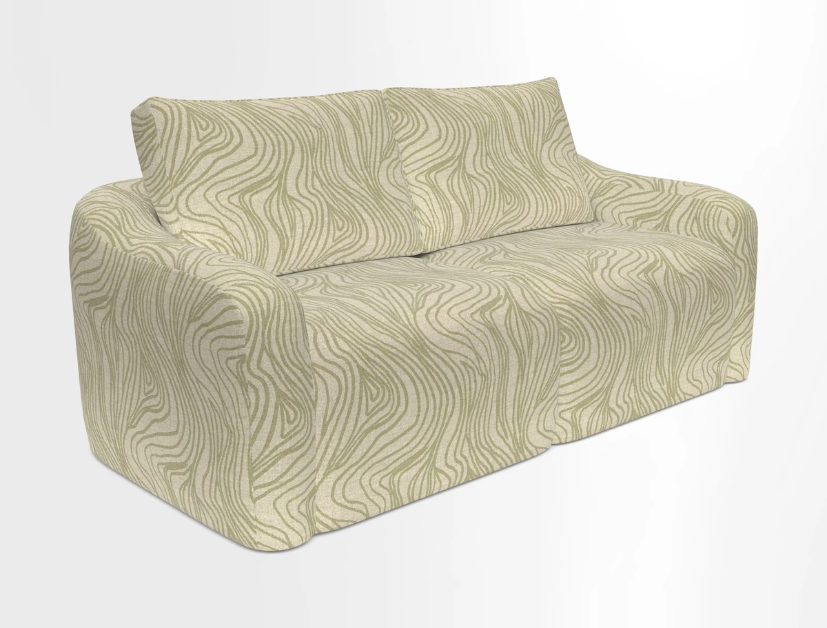 Muse 3 seater sofa in Harpers Bazaar Stripe Carnival
